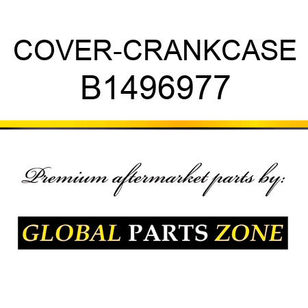 COVER-CRANKCASE B1496977