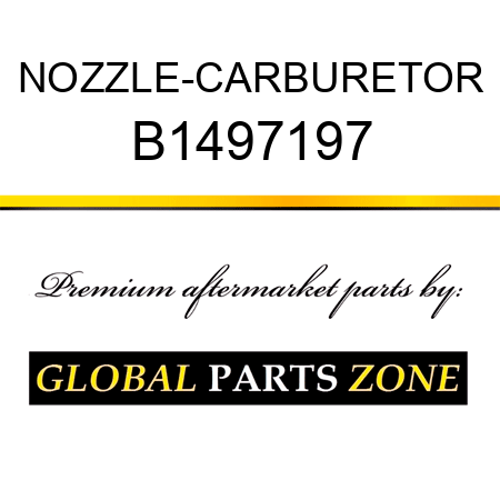 NOZZLE-CARBURETOR B1497197