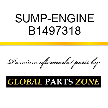 SUMP-ENGINE B1497318