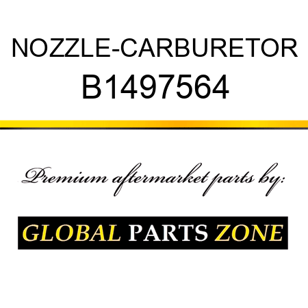 NOZZLE-CARBURETOR B1497564