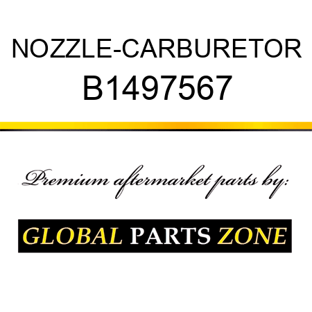 NOZZLE-CARBURETOR B1497567