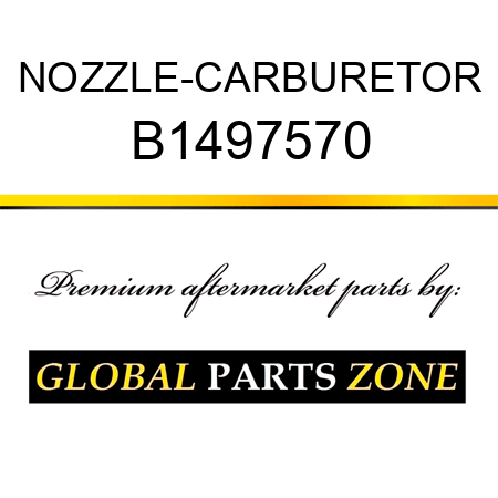 NOZZLE-CARBURETOR B1497570