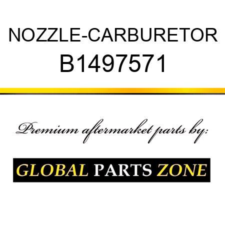 NOZZLE-CARBURETOR B1497571