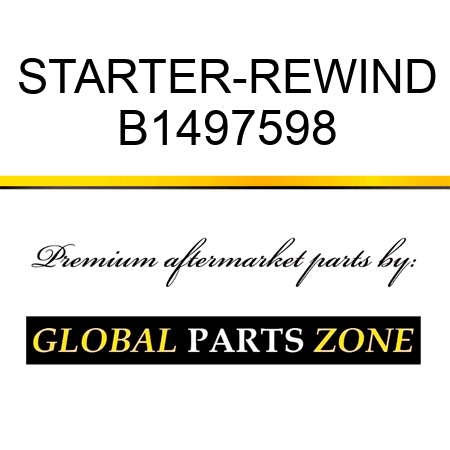 STARTER-REWIND B1497598