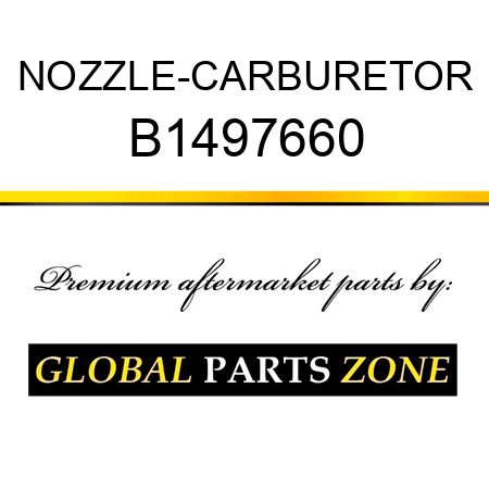 NOZZLE-CARBURETOR B1497660