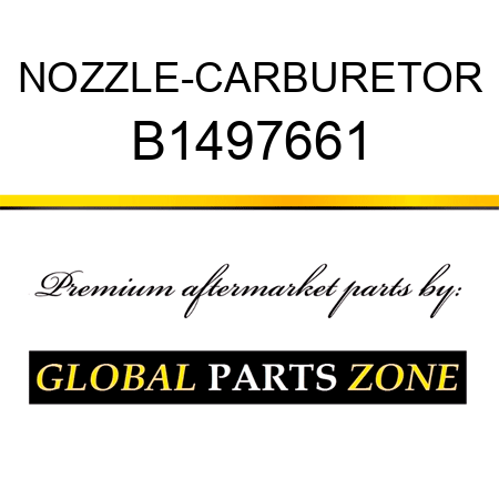 NOZZLE-CARBURETOR B1497661