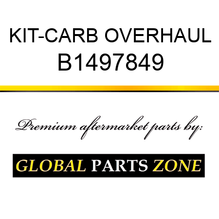 KIT-CARB OVERHAUL B1497849