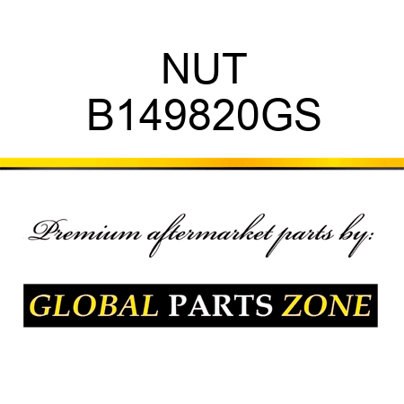 NUT B149820GS