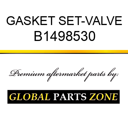 GASKET SET-VALVE B1498530