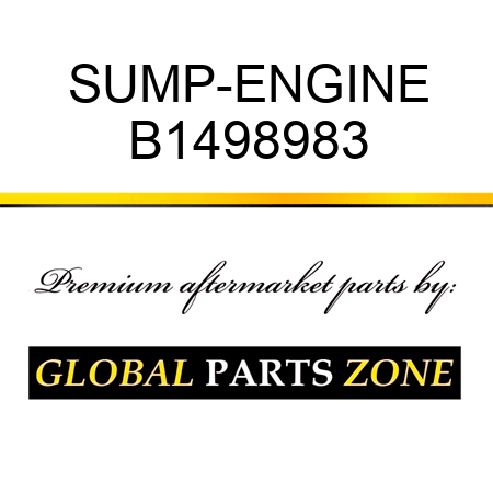 SUMP-ENGINE B1498983