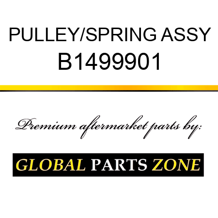 PULLEY/SPRING ASSY B1499901