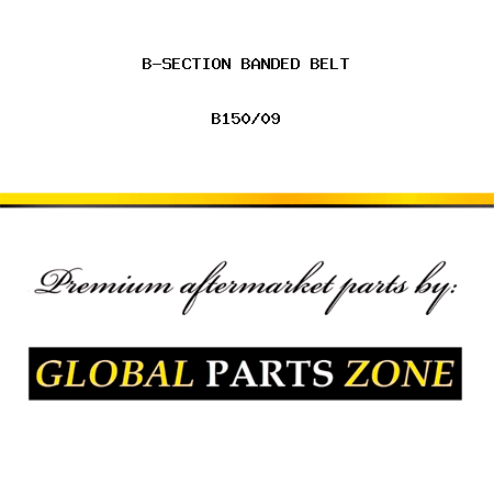 B-SECTION BANDED BELT B150/09