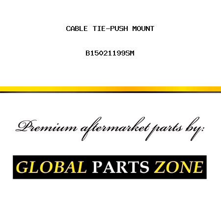 CABLE TIE-PUSH MOUNT B15021199SM