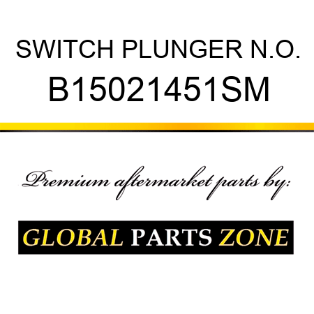 SWITCH PLUNGER N.O. B15021451SM