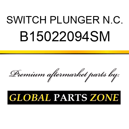 SWITCH PLUNGER N.C. B15022094SM