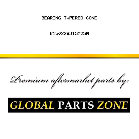 BEARING TAPERED CONE B15022631SX2SM