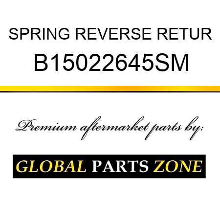 SPRING REVERSE RETUR B15022645SM