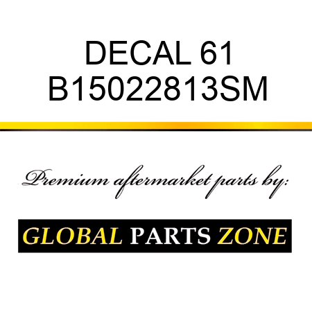 DECAL 61 B15022813SM