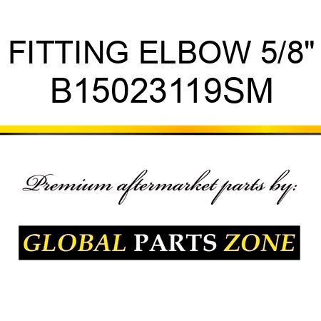 FITTING ELBOW 5/8