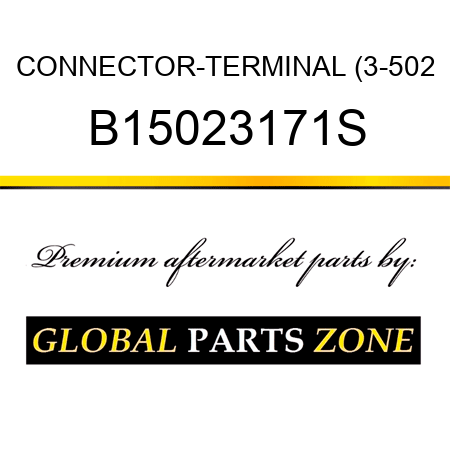 CONNECTOR-TERMINAL (3-502 B15023171S