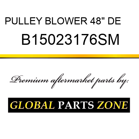 PULLEY BLOWER 48