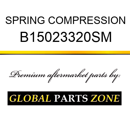 SPRING COMPRESSION B15023320SM