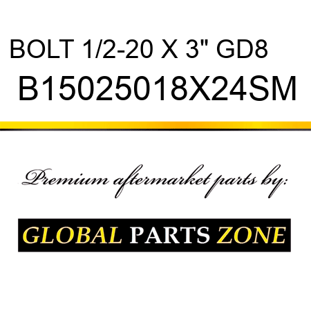 BOLT 1/2-20 X 3