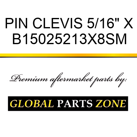 PIN CLEVIS 5/16