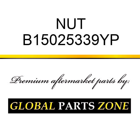 NUT B15025339YP