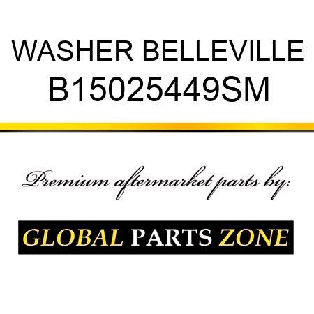 WASHER BELLEVILLE B15025449SM