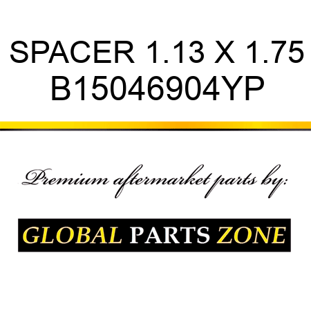 SPACER 1.13 X 1.75 B15046904YP