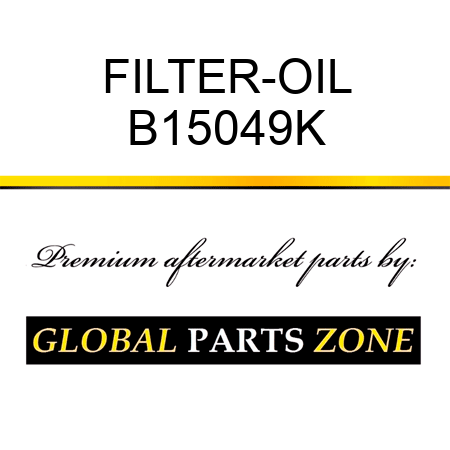 FILTER-OIL B15049K