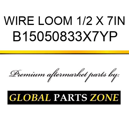 WIRE LOOM 1/2 X 7IN B15050833X7YP