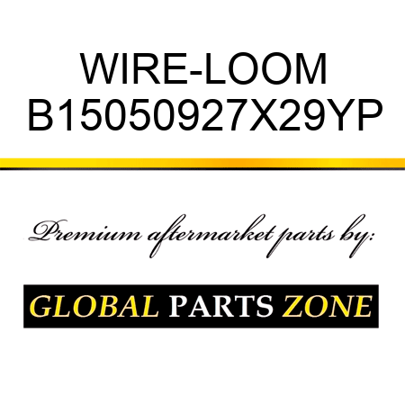 WIRE-LOOM B15050927X29YP