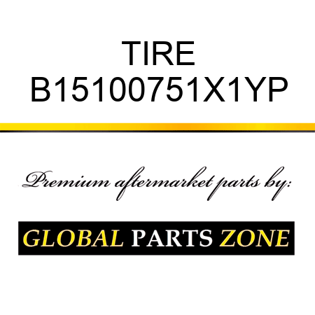 TIRE B15100751X1YP