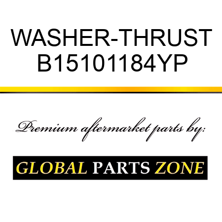 WASHER-THRUST B15101184YP