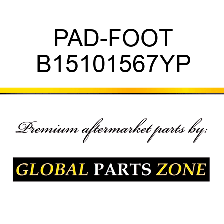 PAD-FOOT B15101567YP