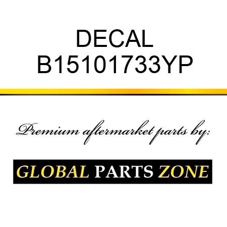 DECAL B15101733YP