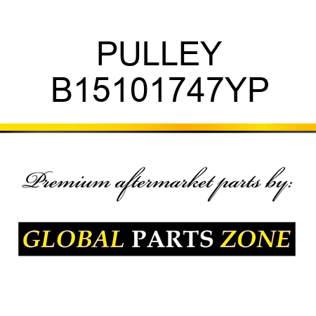 PULLEY B15101747YP