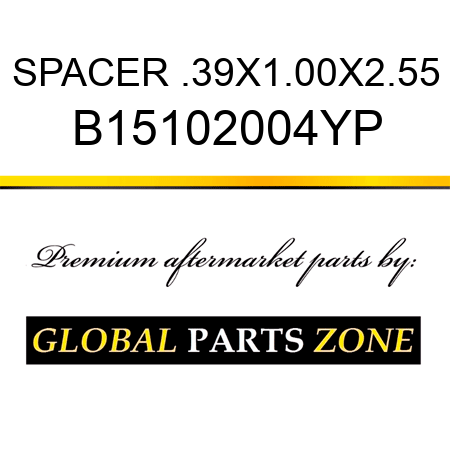 SPACER .39X1.00X2.55 B15102004YP