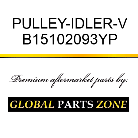 PULLEY-IDLER-V B15102093YP