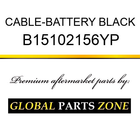 CABLE-BATTERY BLACK B15102156YP