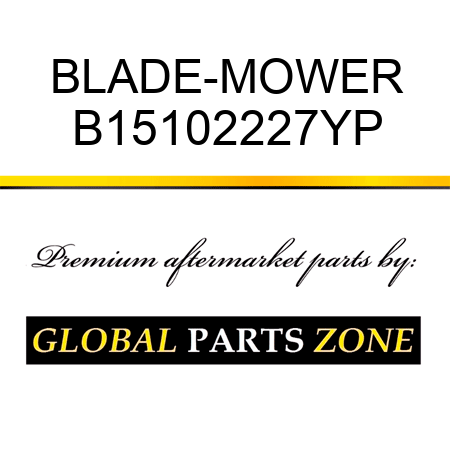 BLADE-MOWER B15102227YP