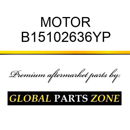 MOTOR B15102636YP