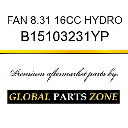 FAN 8.31 16CC HYDRO B15103231YP