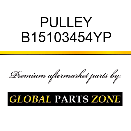 PULLEY B15103454YP