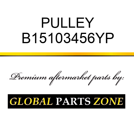 PULLEY B15103456YP