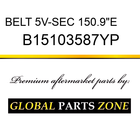 BELT 5V-SEC 150.9