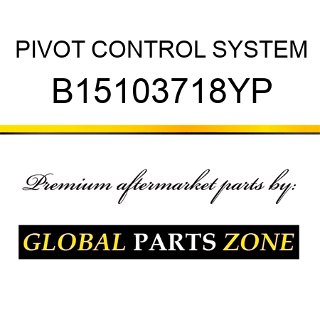 PIVOT CONTROL SYSTEM B15103718YP