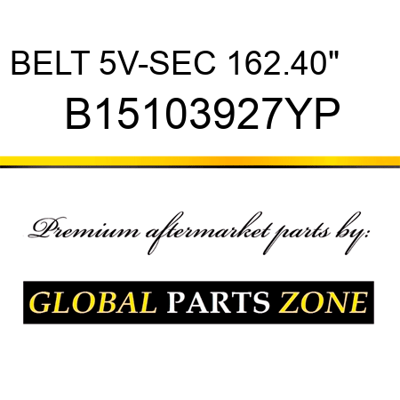 BELT 5V-SEC 162.40